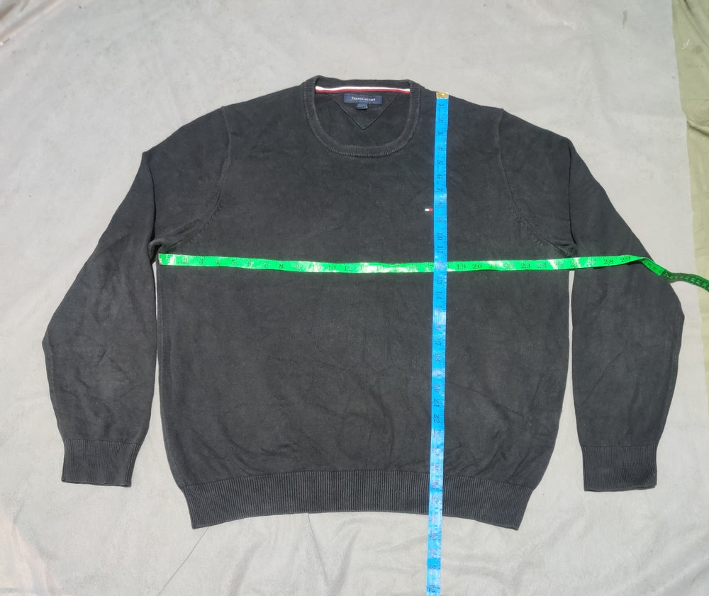 Tommy Hilfiger Men Black Sweater XL