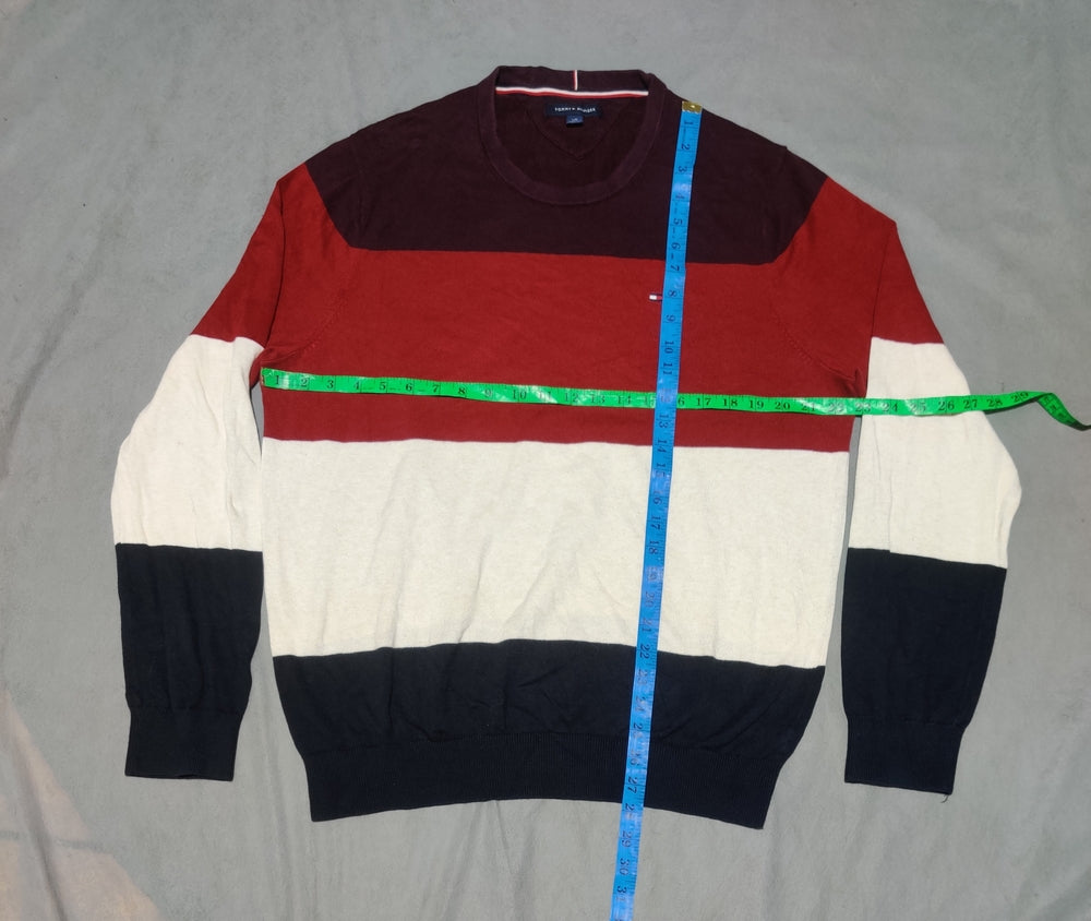 Tommy Hilfiger Men Red Sweater L