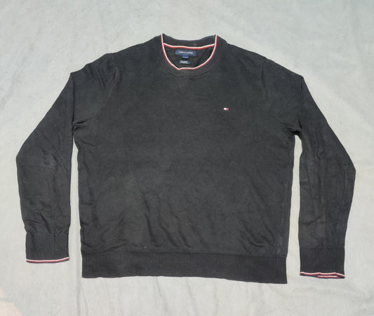 Tommy Hilfiger Men Black Sweater L – Preloved Labels (view 2)