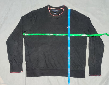 Tommy Hilfiger Men Black Sweater L