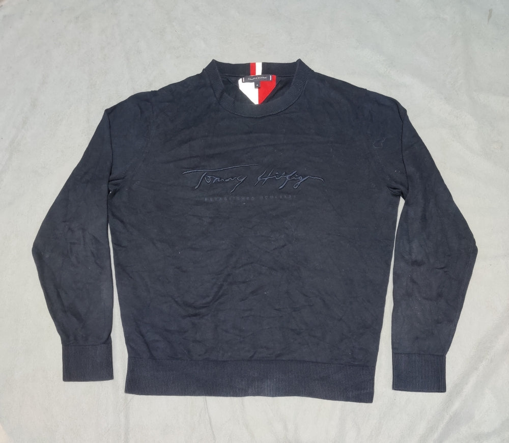 Tommy Hilfiger Men Blue Sweater XL