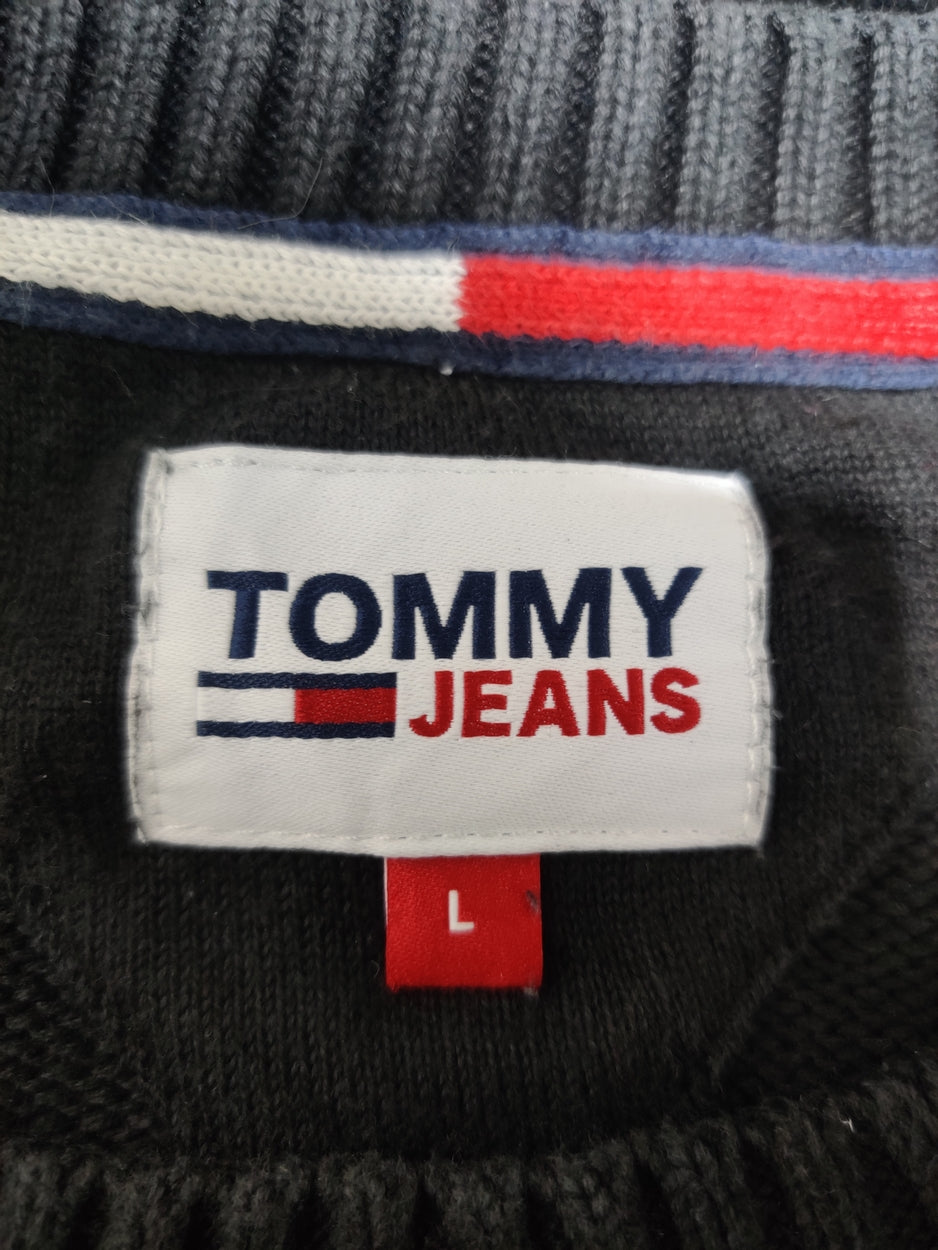 Tommy Hilfiger Men Blue Sweater L