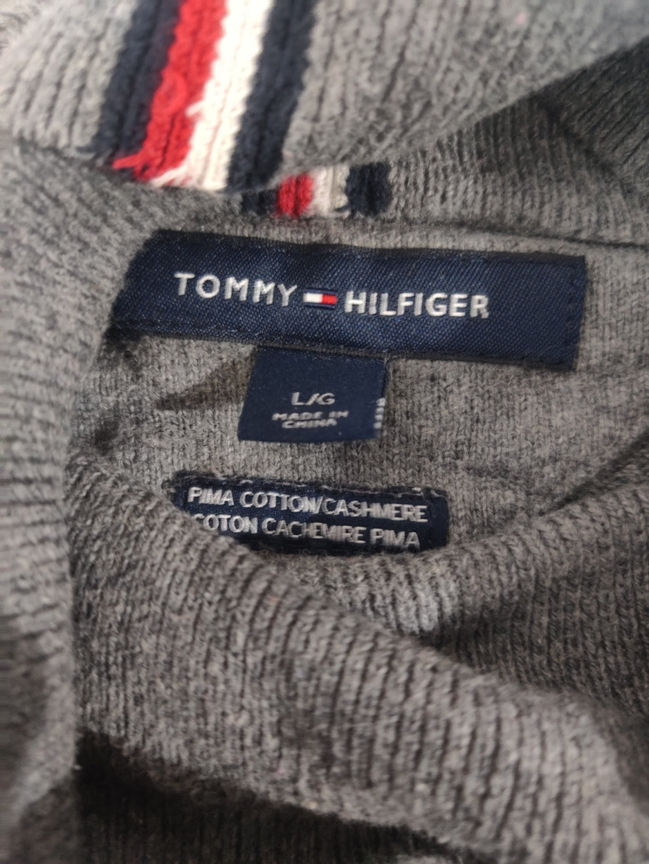 Tommy Hilfiger Men Gray Sweater L