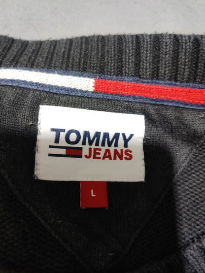 Tommy Hilfiger Men Black Sweater L