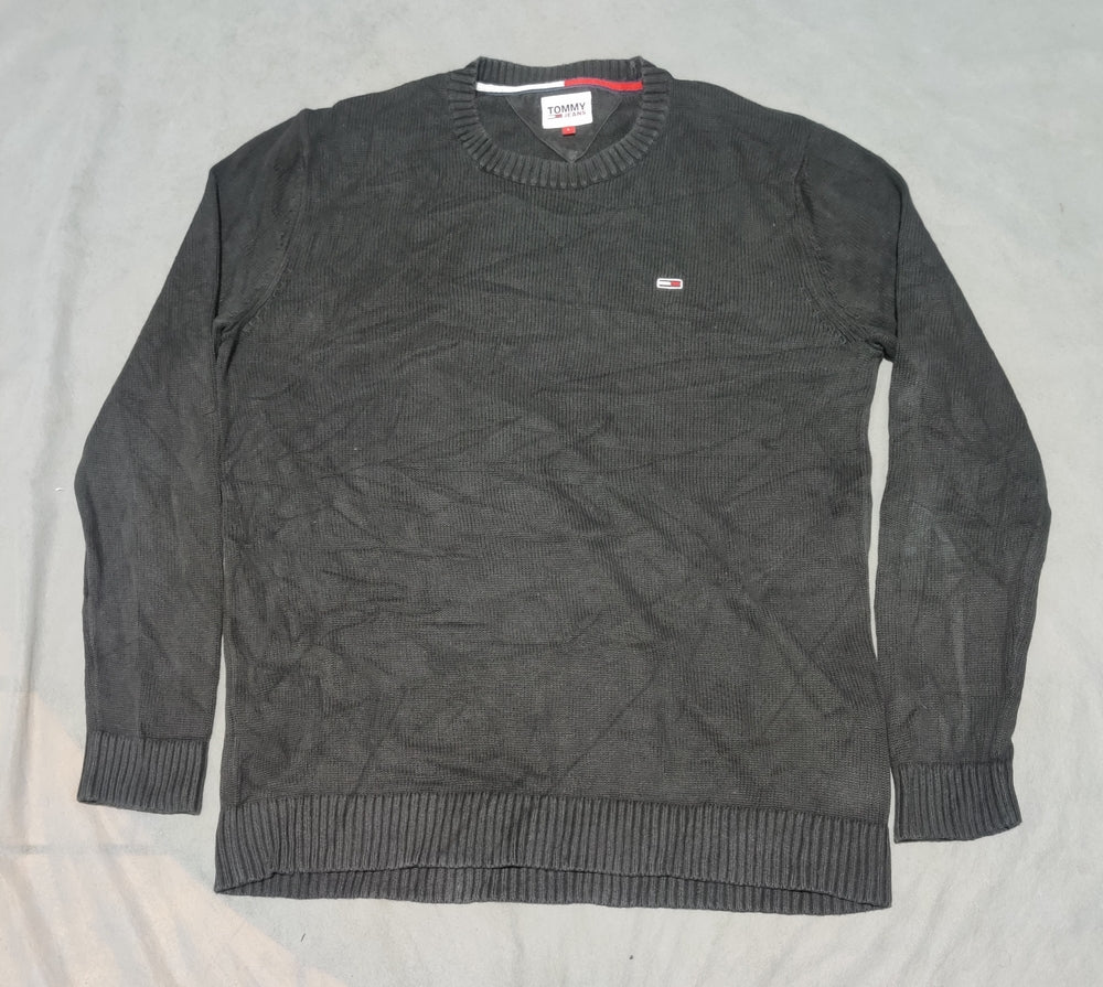 Tommy Hilfiger Men Black Sweater L