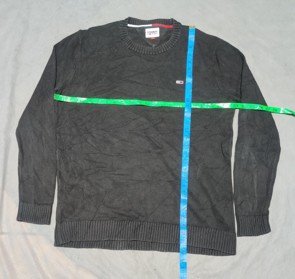 Tommy Hilfiger Men Black Sweater L