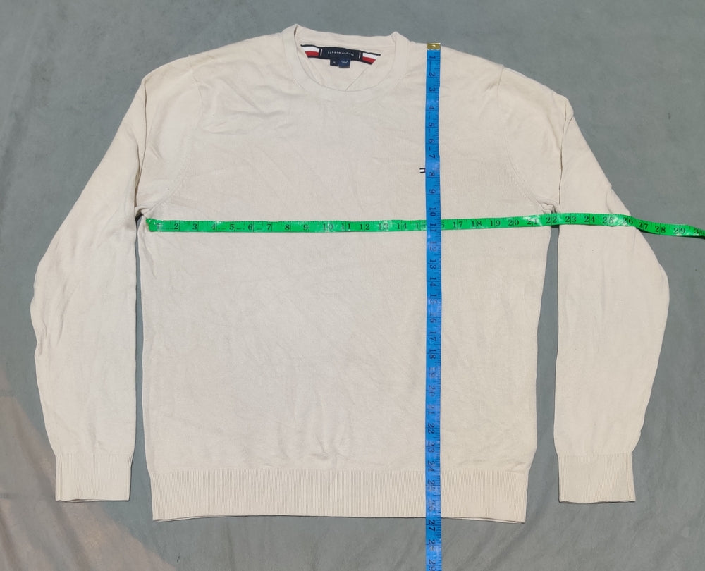 Tommy Hilfiger Men Cream Sweater XL