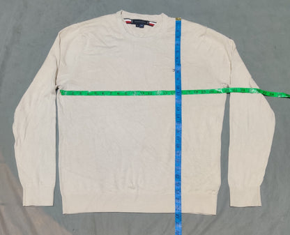 Tommy Hilfiger Men Cream Sweater XL