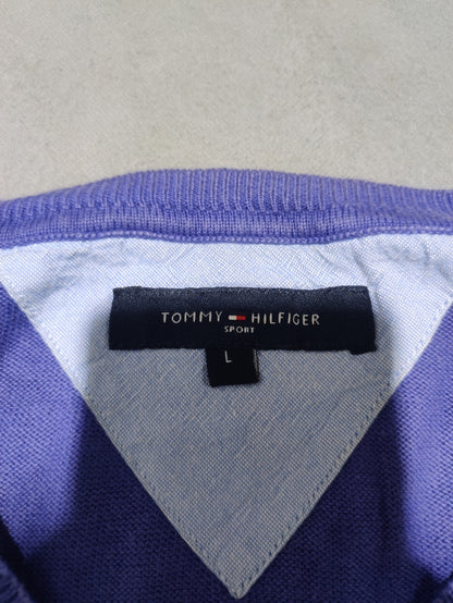 Tommy Hilfiger Men Blue Sweater L