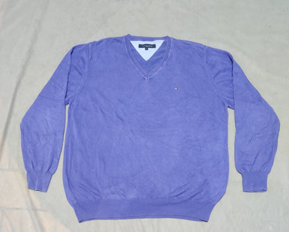 Tommy Hilfiger Men Blue Sweater L