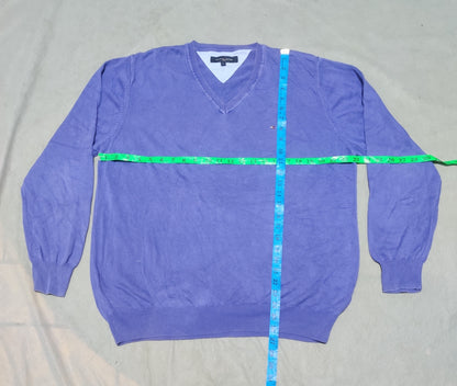 Tommy Hilfiger Men Blue Sweater L