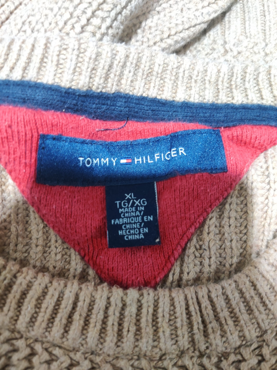 Tommy Hilfiger Men Brown Sweater XL