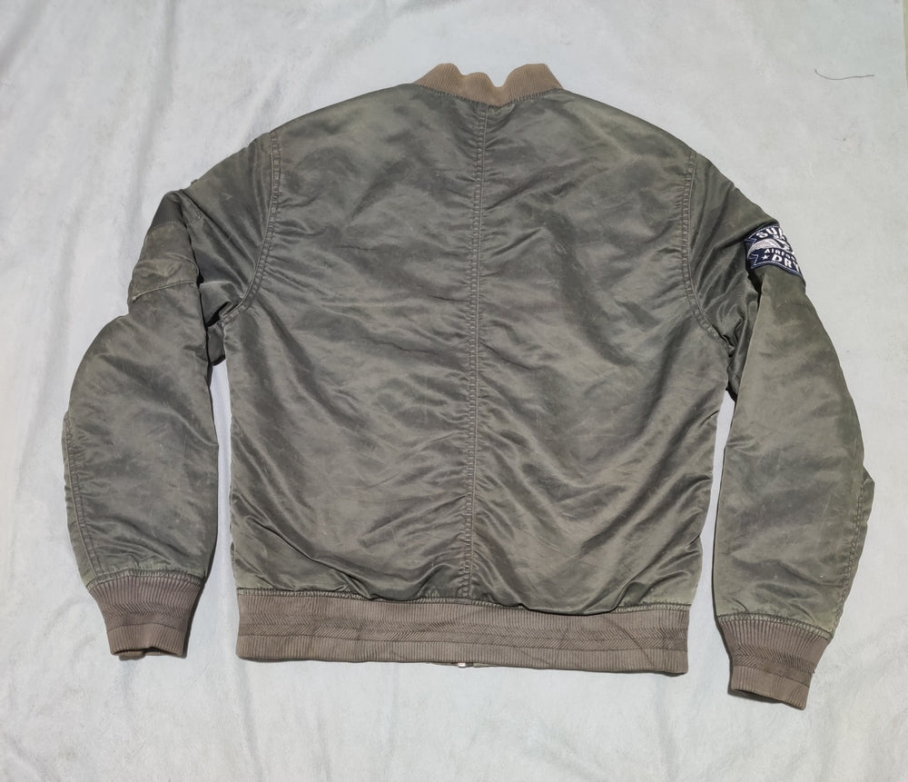 Super Dry Rookie Edition Military Issue Men Green Jacket