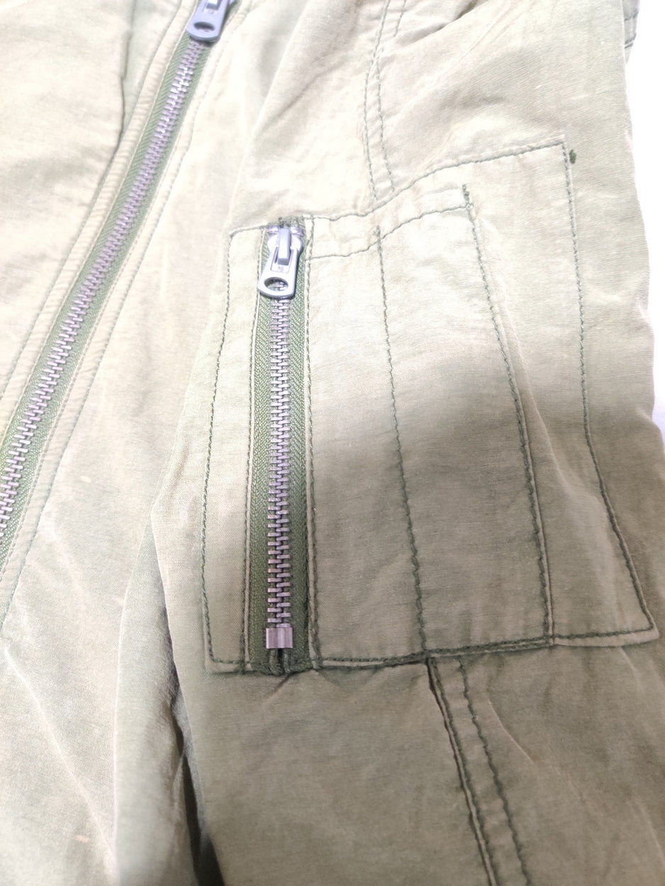 Clock House Men Green Jacket