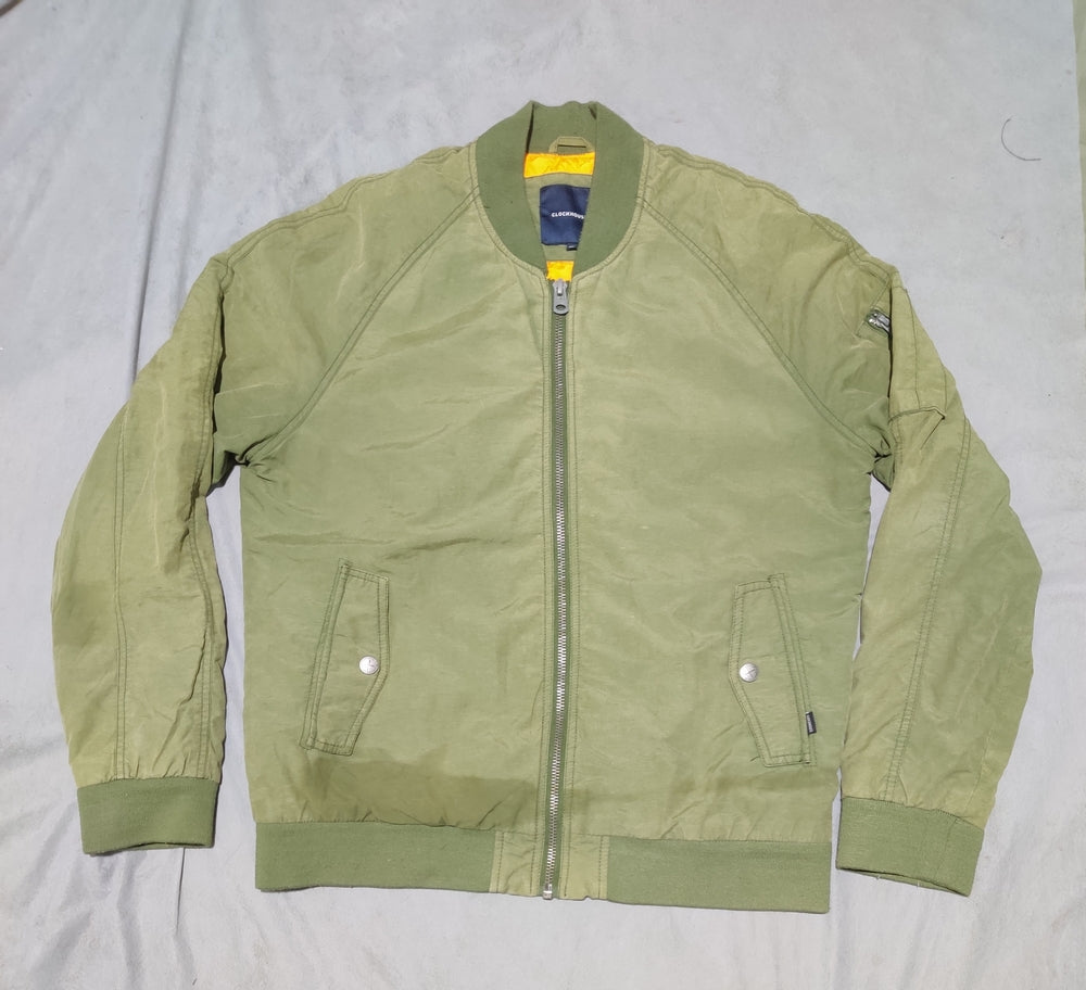 Clock House Men Green Jacket