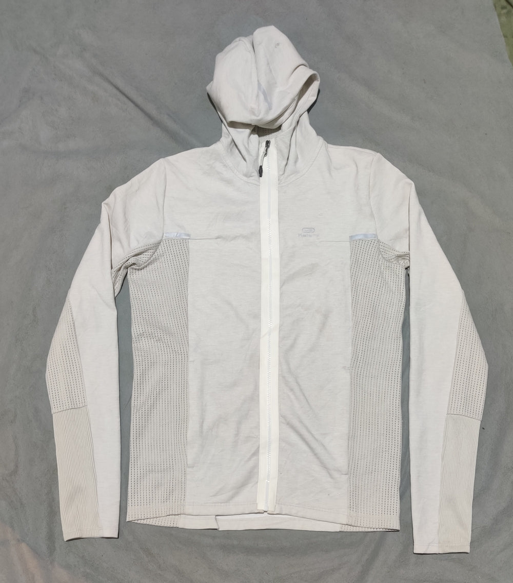 Decathlon Men Cream Sport Zipper S