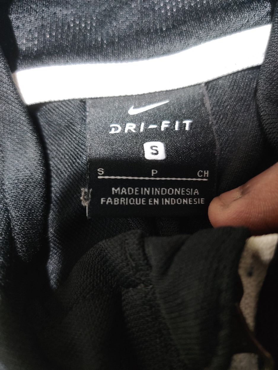 Nike Men Black Sport Zipper S