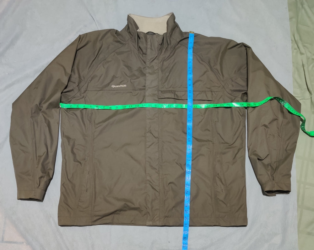 Quechua Men Brown Sport Windbreaker 2XL