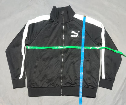 Puma Men Black Sport Zipper L