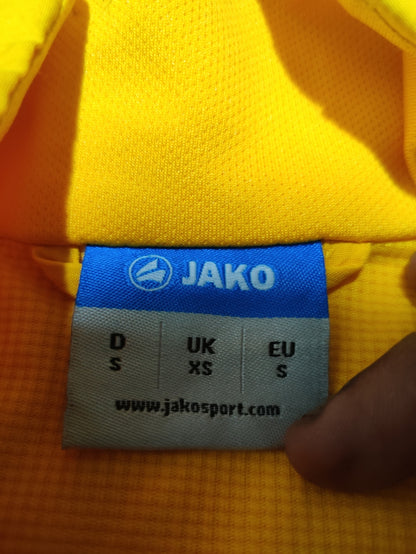 Jako Men Yellow Sport Windbreaker XS