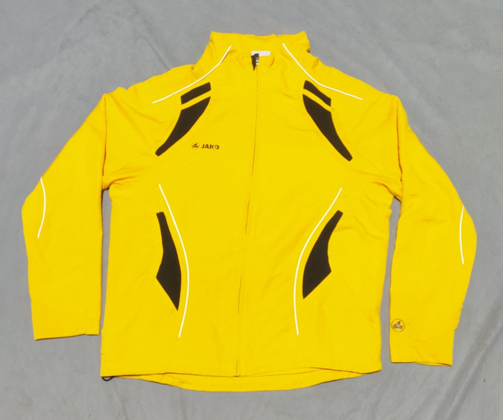 Jako Men Yellow Sport Windbreaker XS