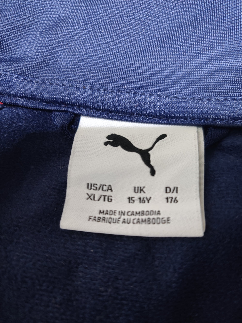 Puma Men Blue Sport Zipper S