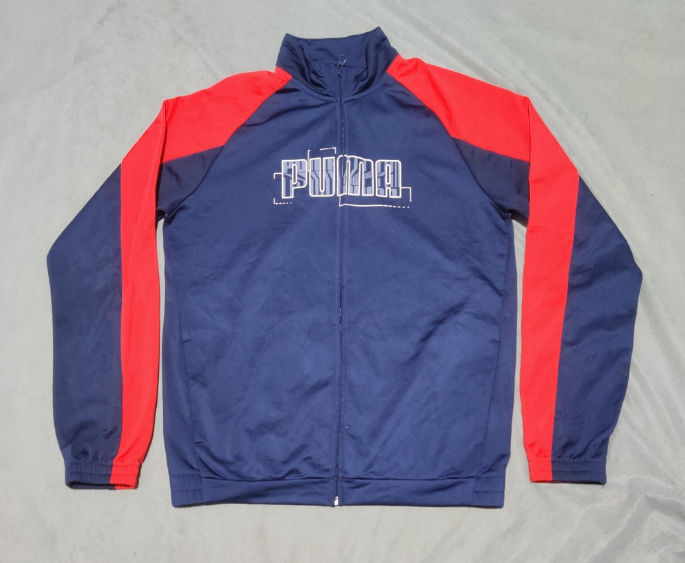 Puma Men Blue Sport Zipper S