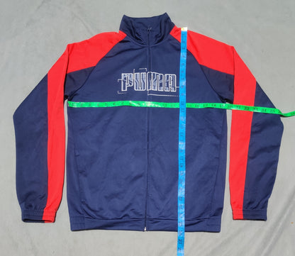 Puma Men Blue Sport Zipper S