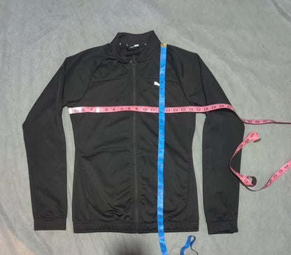 Puma Women Black Sport Zipper XL