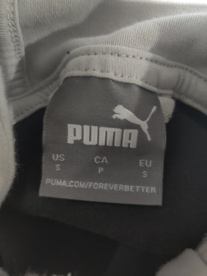 Puma Women Gray Cotton Zipper S
