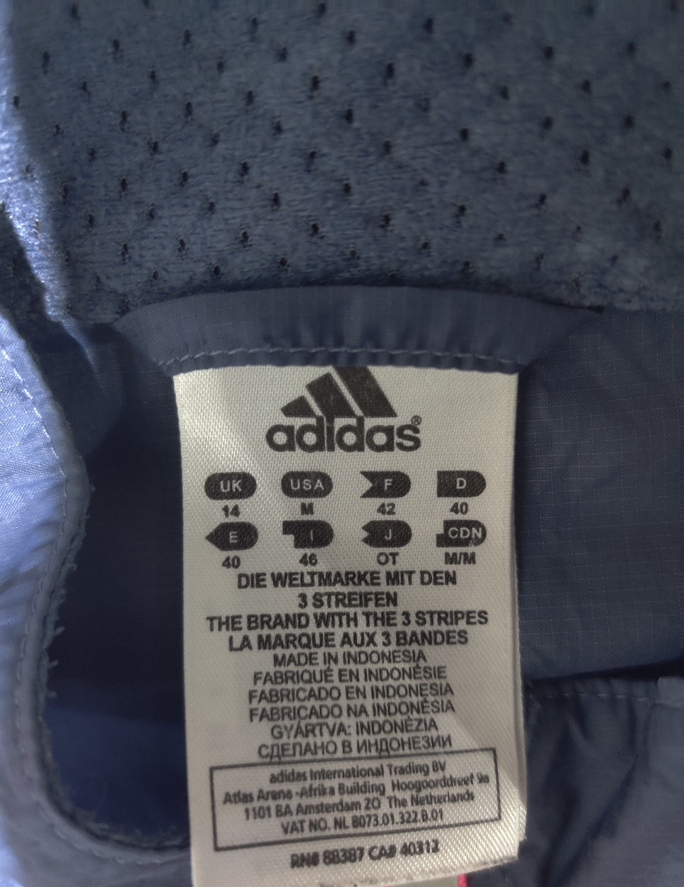 Adidas Women Gray Sport Windbreaker M
