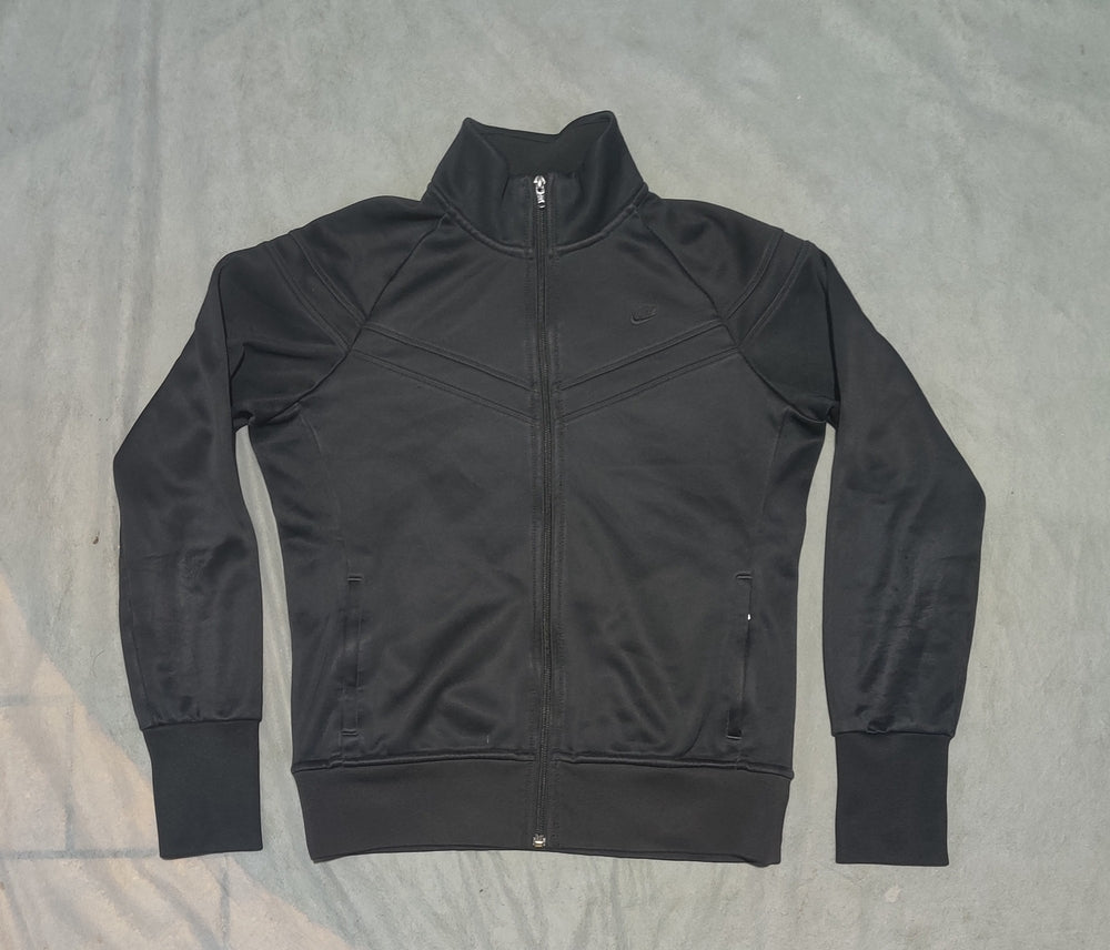 Nike Women Black Sport Zipper S