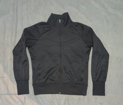 Nike Women Black Sport Zipper S