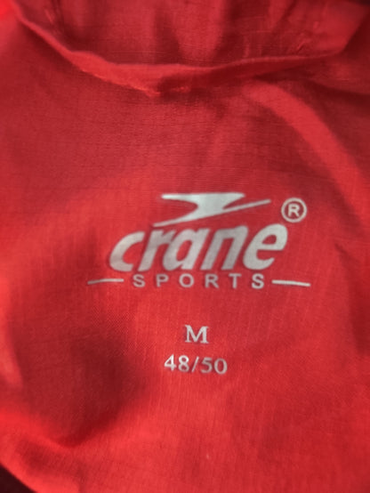 Crane Men Blue Sport Windbreaker M
