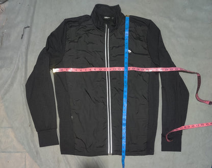 Crivit Men Black Sport Zipper XL