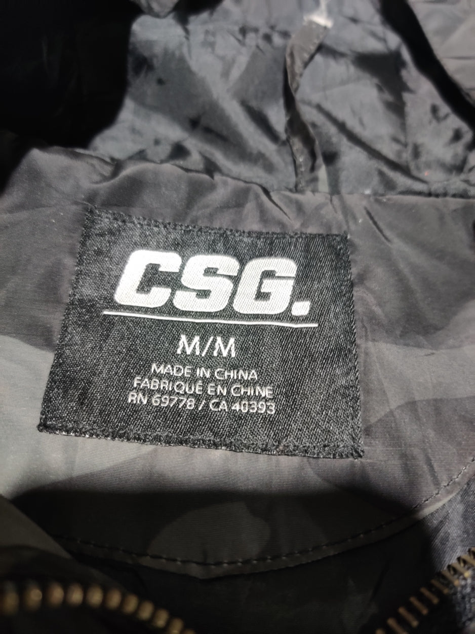 CSG Men Camouflage Sport Zipper M