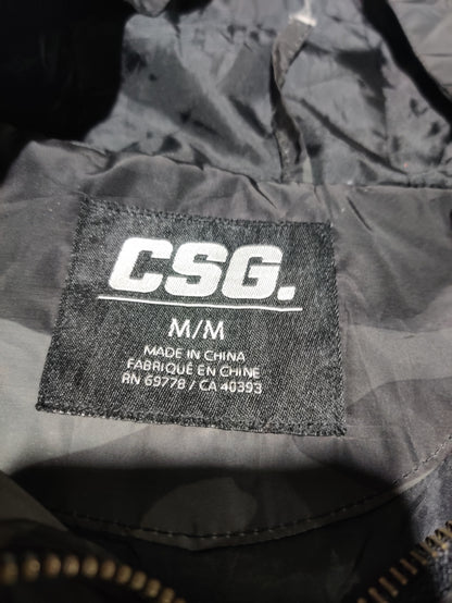 CSG Men Camouflage Sport Zipper M