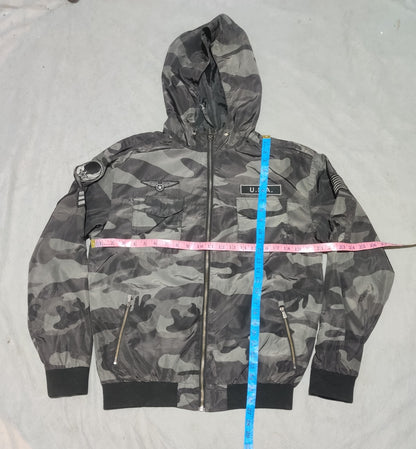 CSG Men Camouflage Sport Zipper M