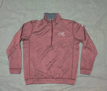 Adidas Men Polyester Pink Sweatshirt L