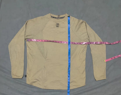 1ST Phorm Men Polyester Beige Sweatshirt M