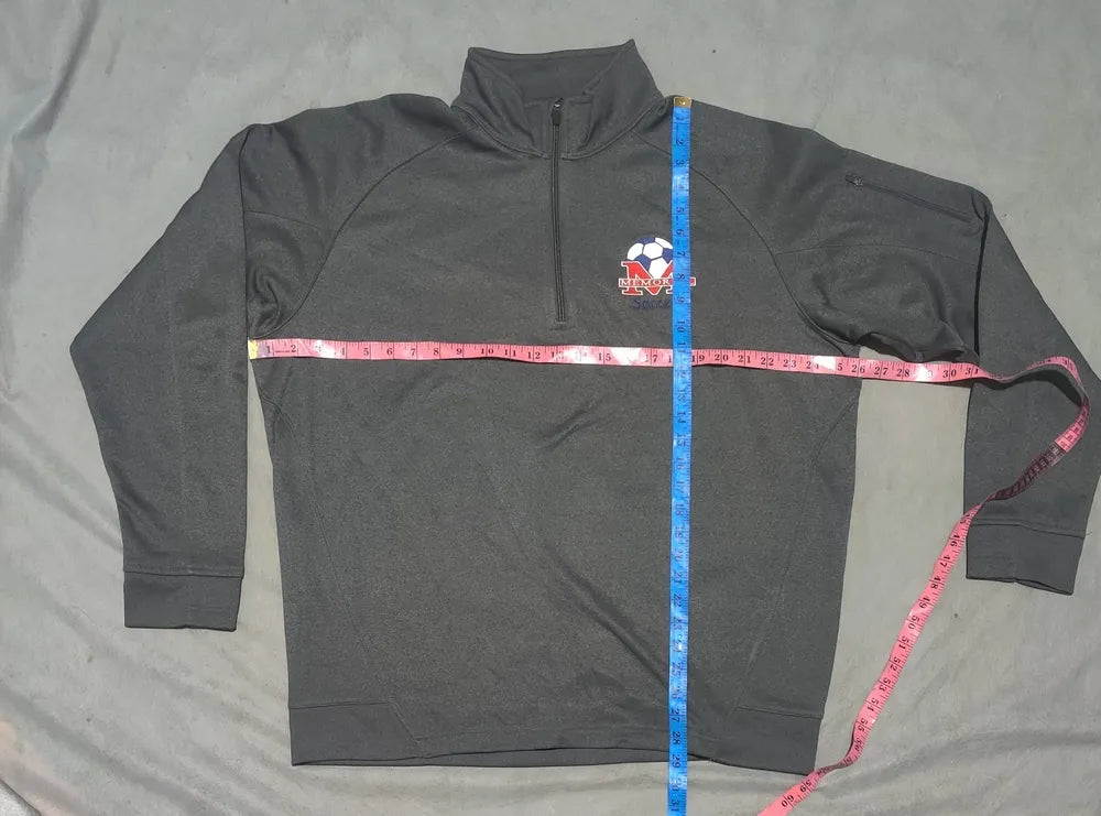 Sport Tek Men Polyester Gray Sweatshirt XL