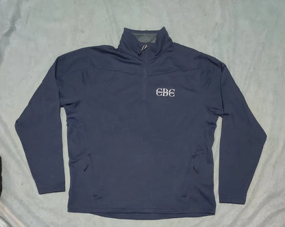 White Bear Men Polyester Navy Sweatshirt L