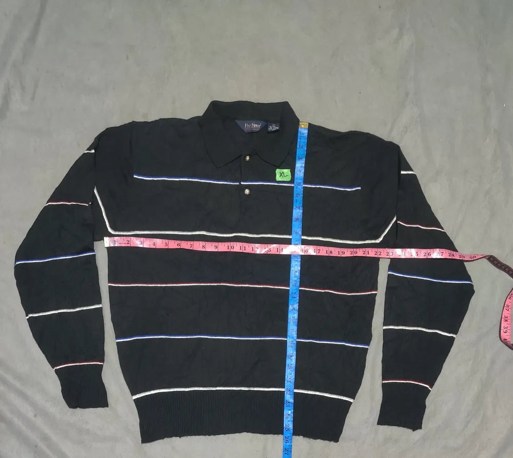 Par Four Men Acrylic Navy Sweatshirt XL