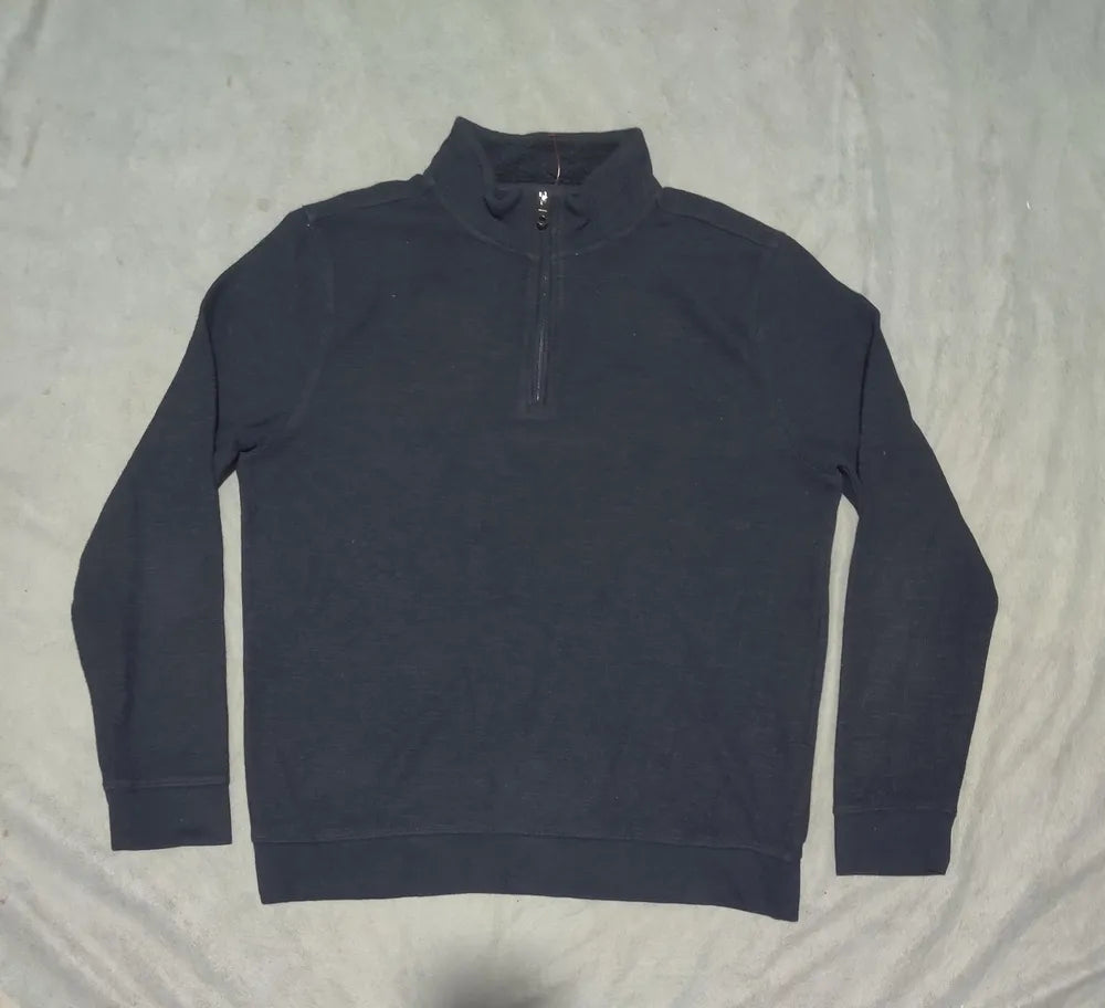 Goodfellow Men Cotton Navy Sweatshirt L