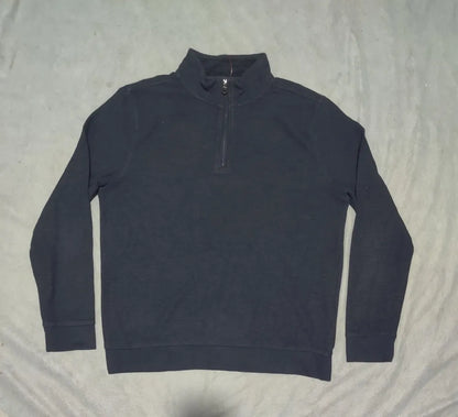 Goodfellow Men Cotton Navy Sweatshirt L
