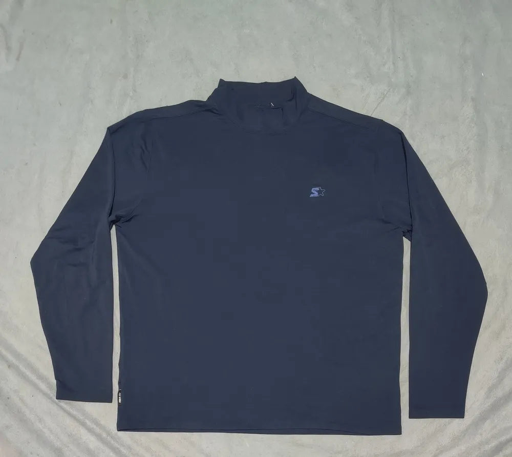 Starter Men Polyester Navy Sweatshirt L