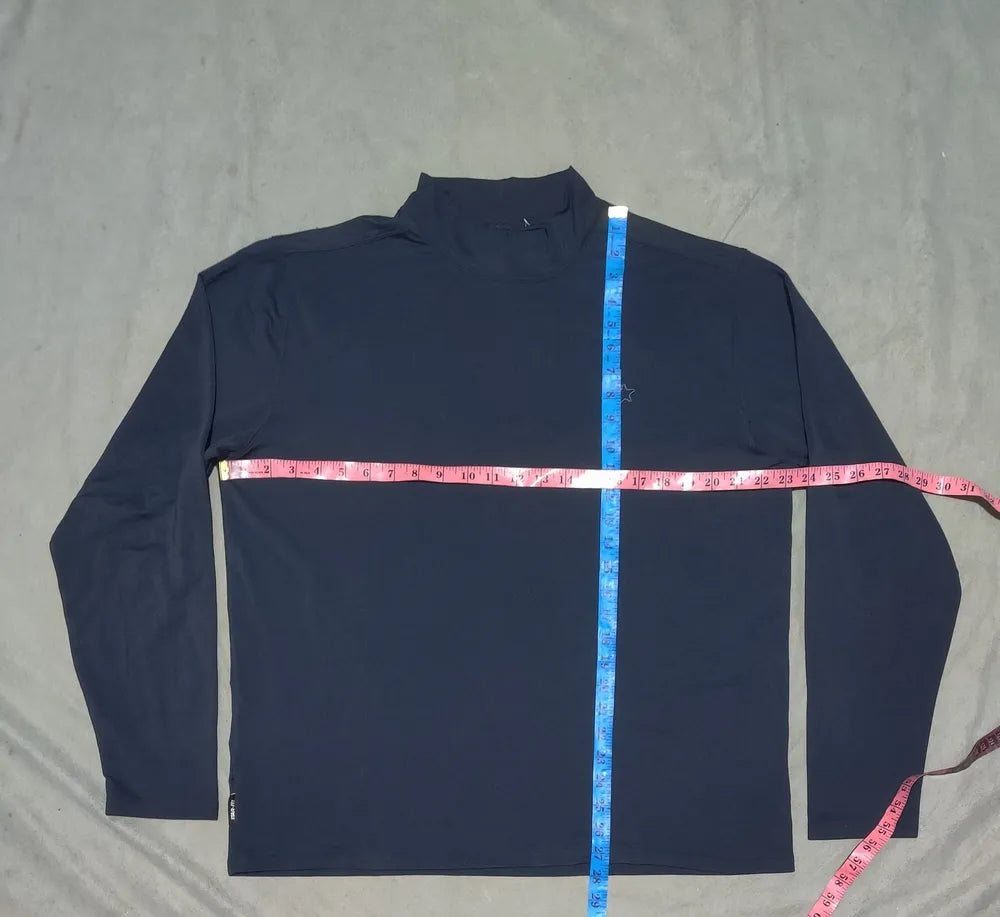 Starter Men Polyester Navy Sweatshirt L