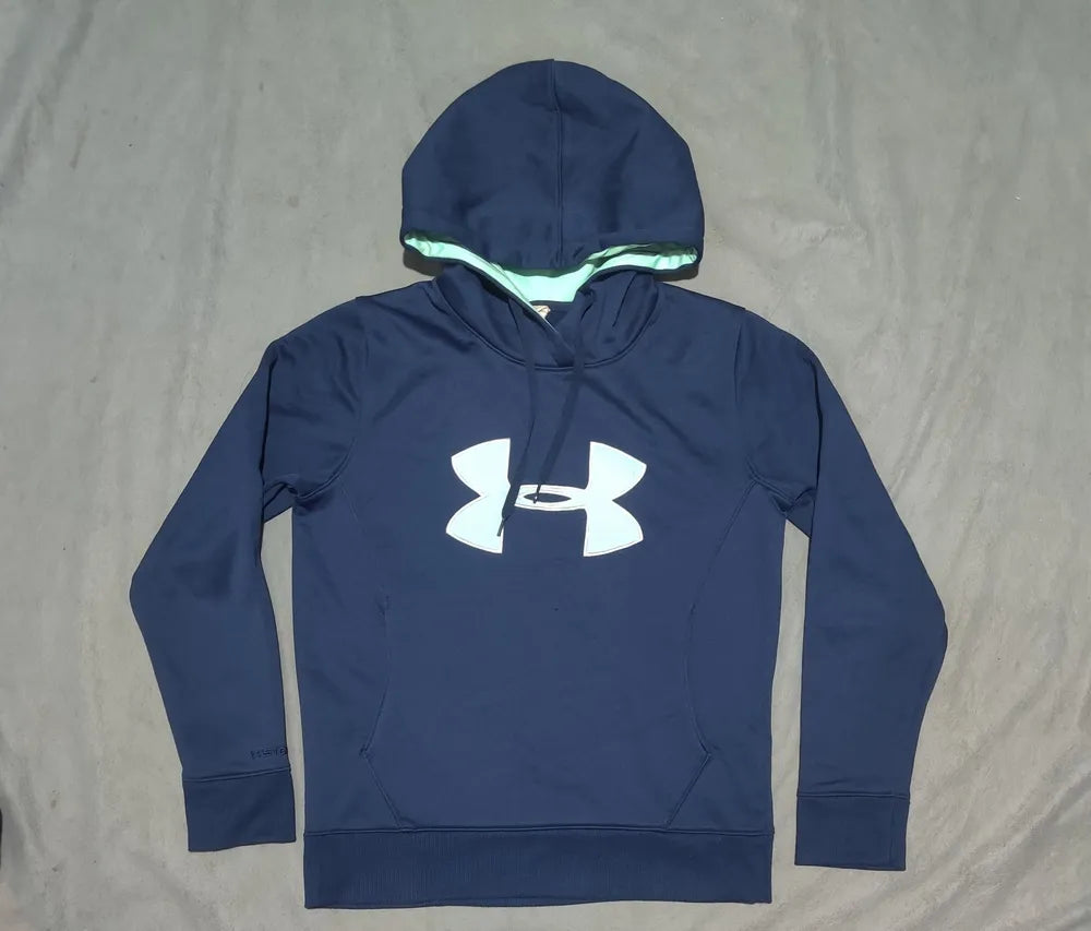 Under Armour Men Polyester Navy Hoodie M