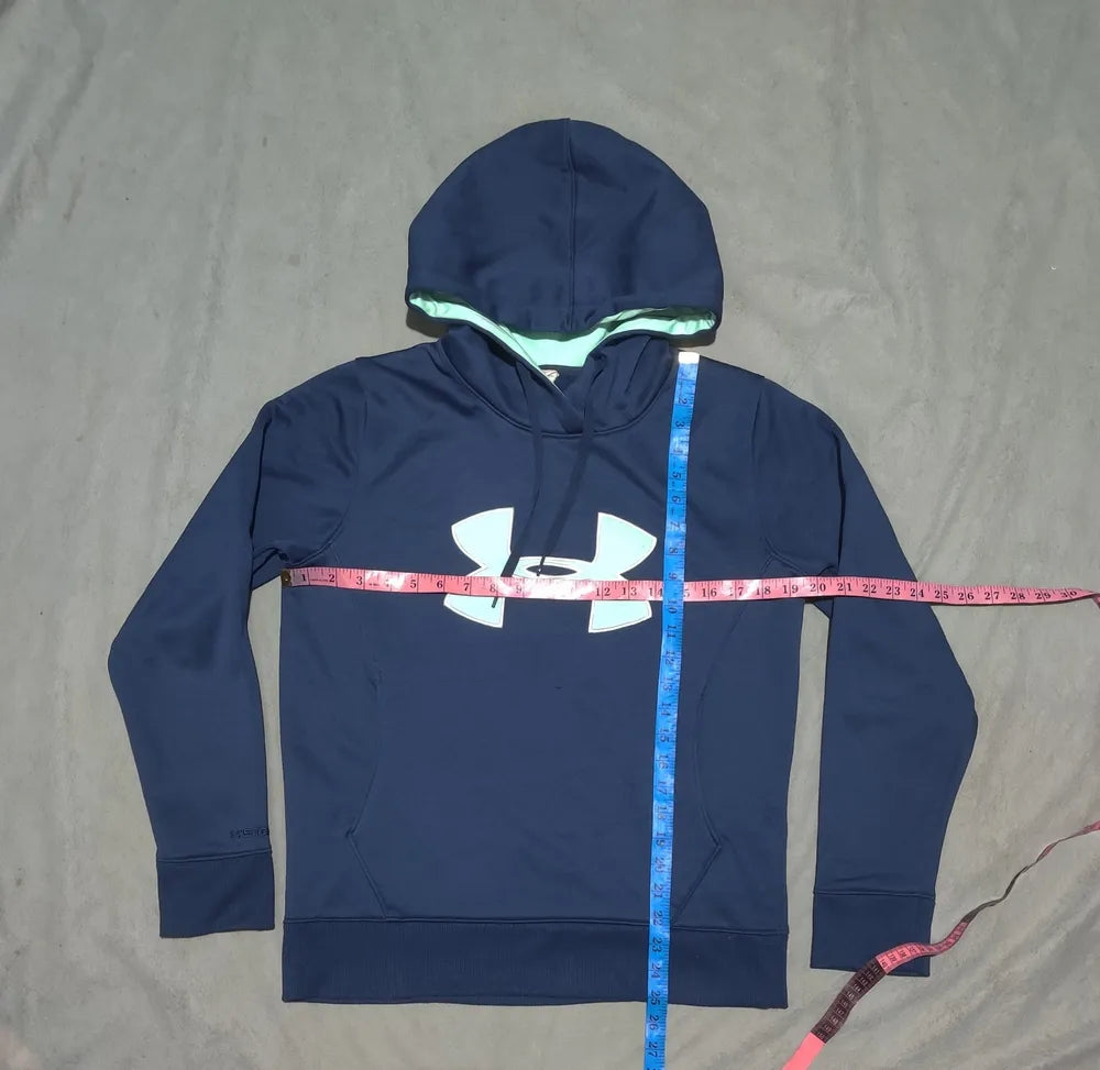 Under Armour Men Polyester Navy Hoodie M