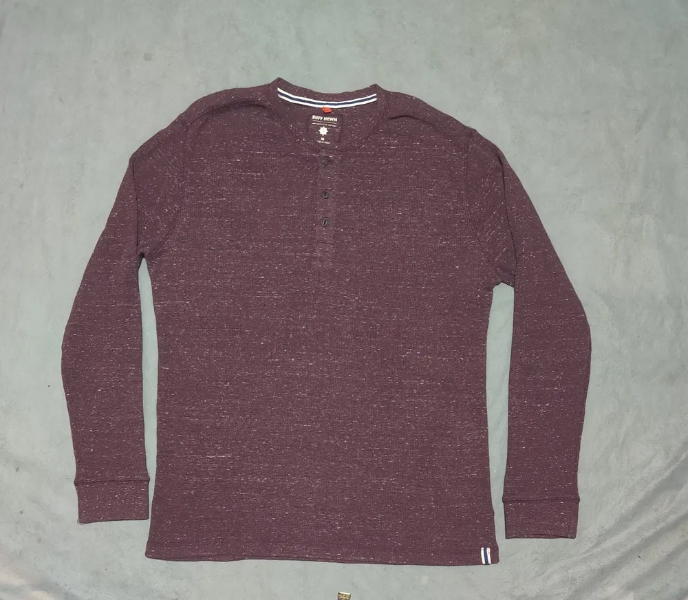 Ruff Hewn Men Cotton Red Sweatshirt M